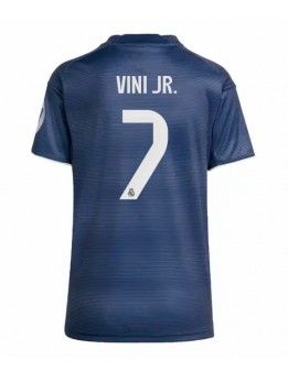 Real Madrid Vinicius Junior #7 Replika Borta Kläder Dam 2025-26 Kortärmad